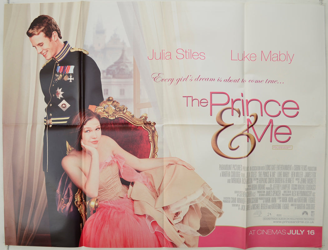 The Prince And Me   Original Quad Poster - Film Poster - Movie Poster 