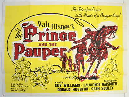 The Prince And The Pauper  Original British Quad Poster - Film Poster - Movie Poster 