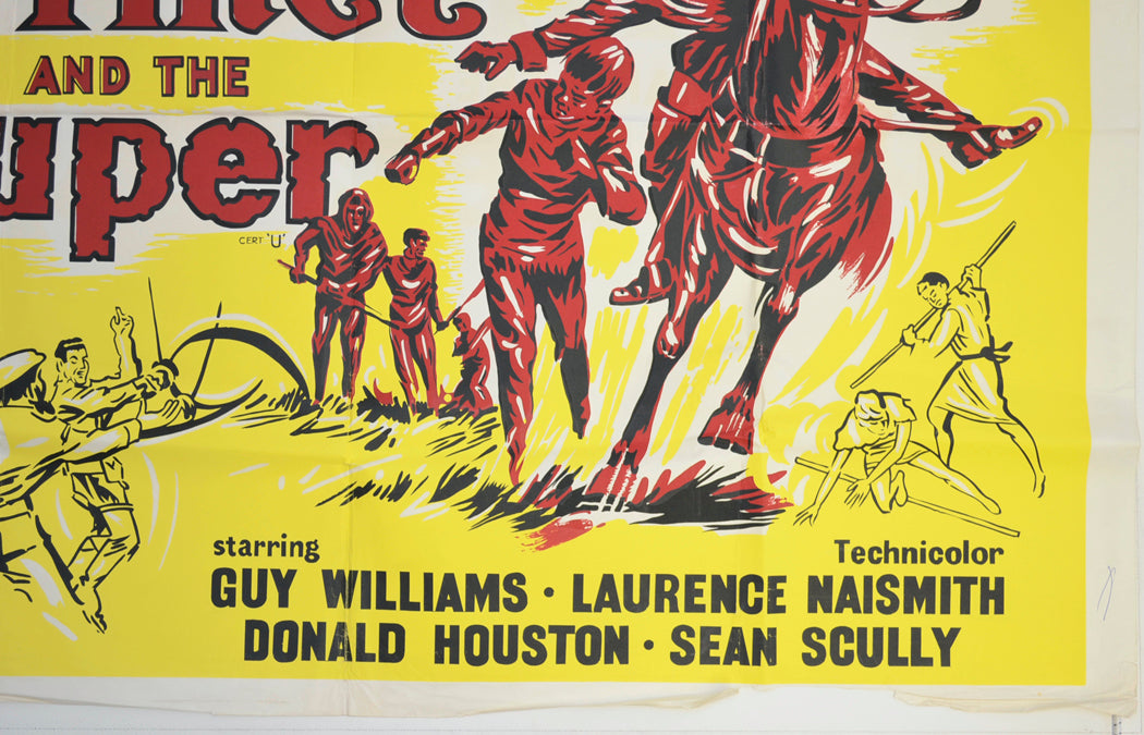 THE PRINCE AND THE PAUPER (Bottom Right) Cinema Quad Movie Poster 