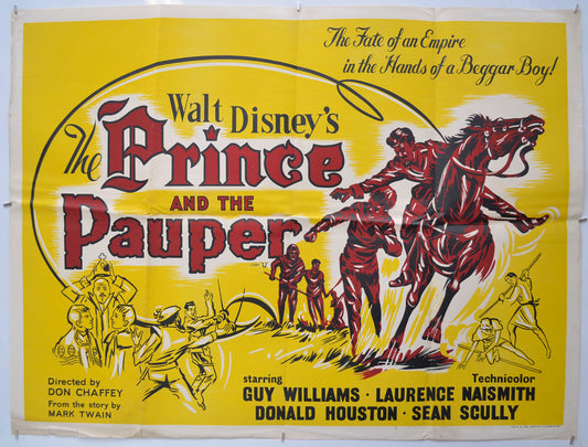 The Prince And The Pauper - Original Quad Poster - Film Poster - Movie Poster