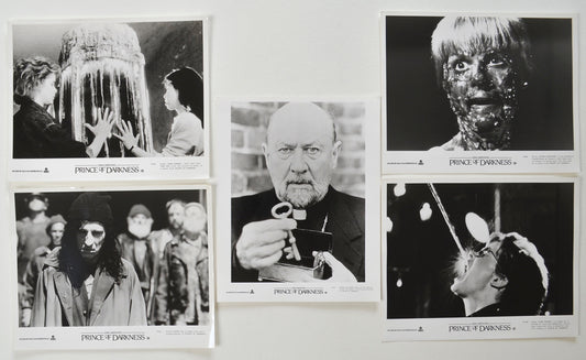 Prince Of Darkness  5 Original Black And White Press Stills 