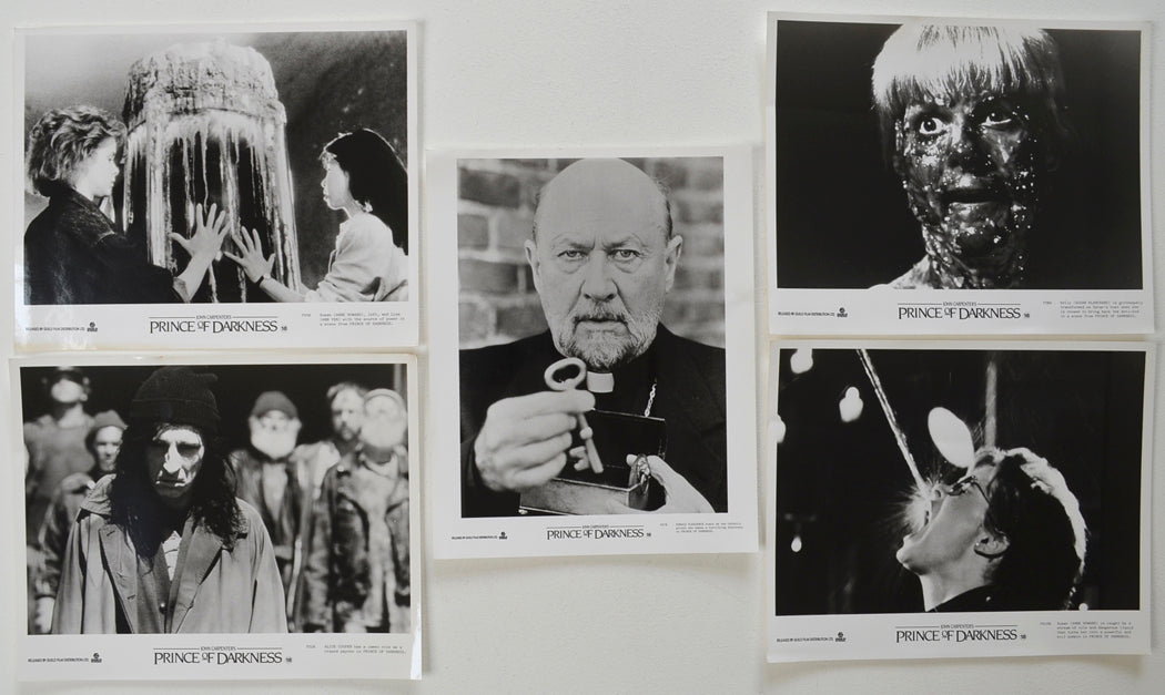 Prince Of Darkness  5 Original Black And White Press Stills 