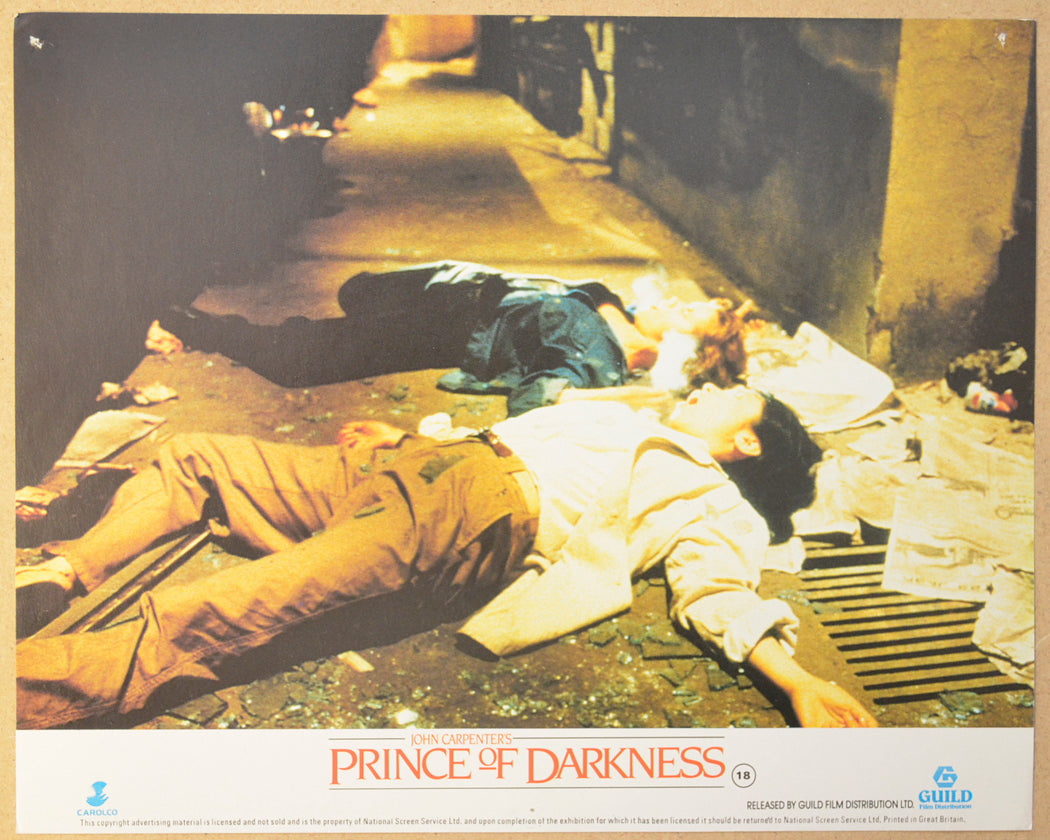 PRINCE OF DARKNESS (Card 2) Cinema Set of Colour FOH Stills / Lobby Cards 