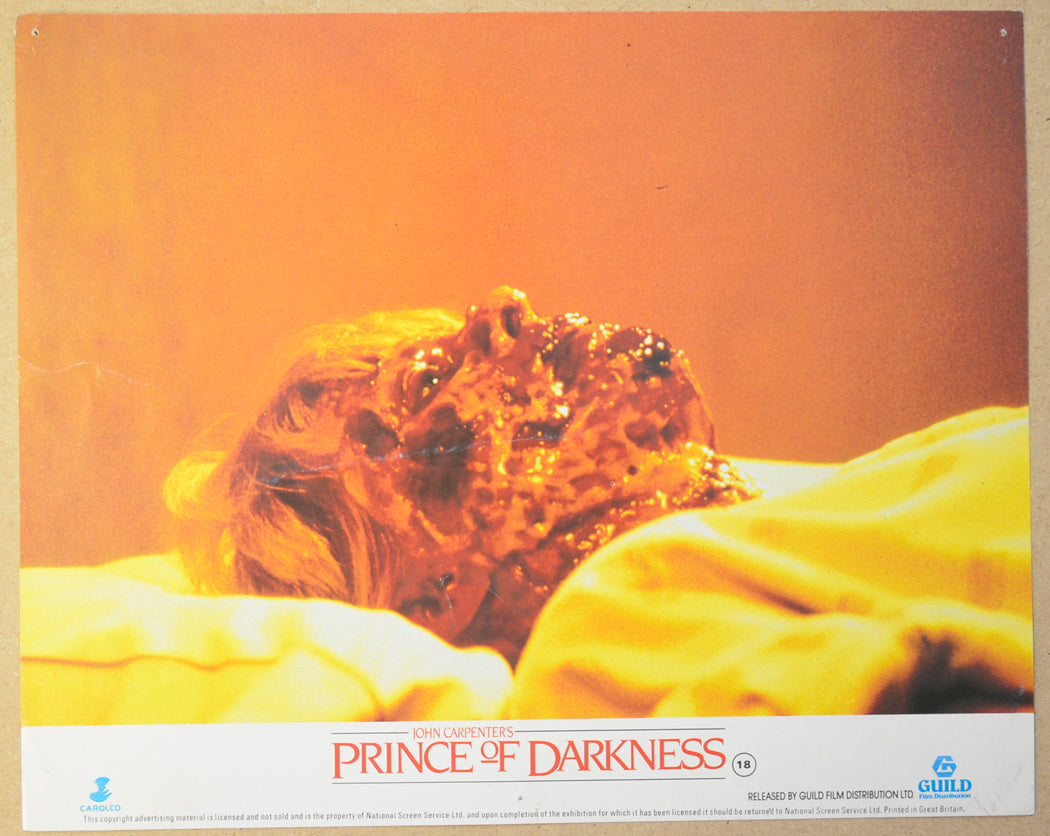 PRINCE OF DARKNESS (Card 3) Cinema Set of Colour FOH Stills / Lobby Cards 