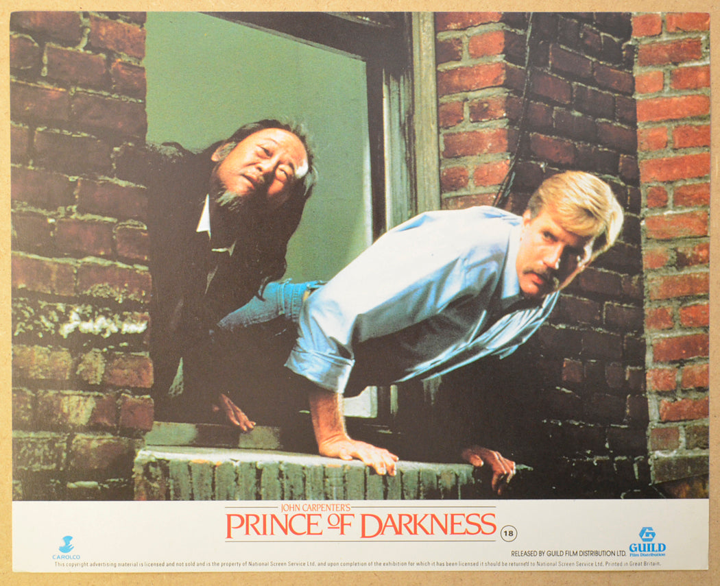 PRINCE OF DARKNESS (Card 5) Cinema Set of Colour FOH Stills / Lobby Cards 