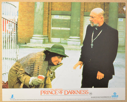 PRINCE OF DARKNESS (Card 7) Cinema Set of Colour FOH Stills / Lobby Cards 