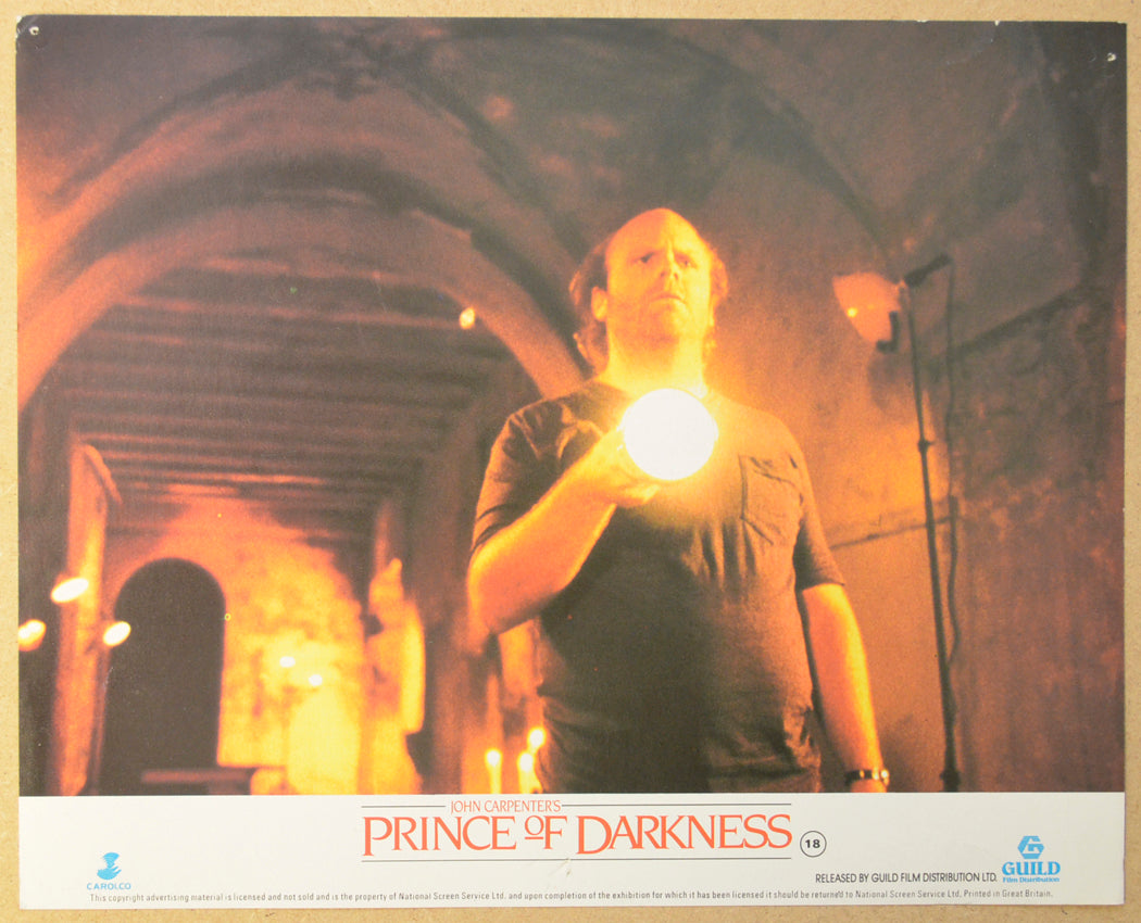 PRINCE OF DARKNESS (Card 8) Cinema Set of Colour FOH Stills / Lobby Cards 