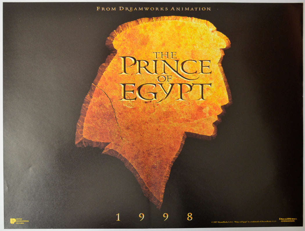 The Prince Of Egypt Original Mini Quad Poster - Film Poster - Movie Poster