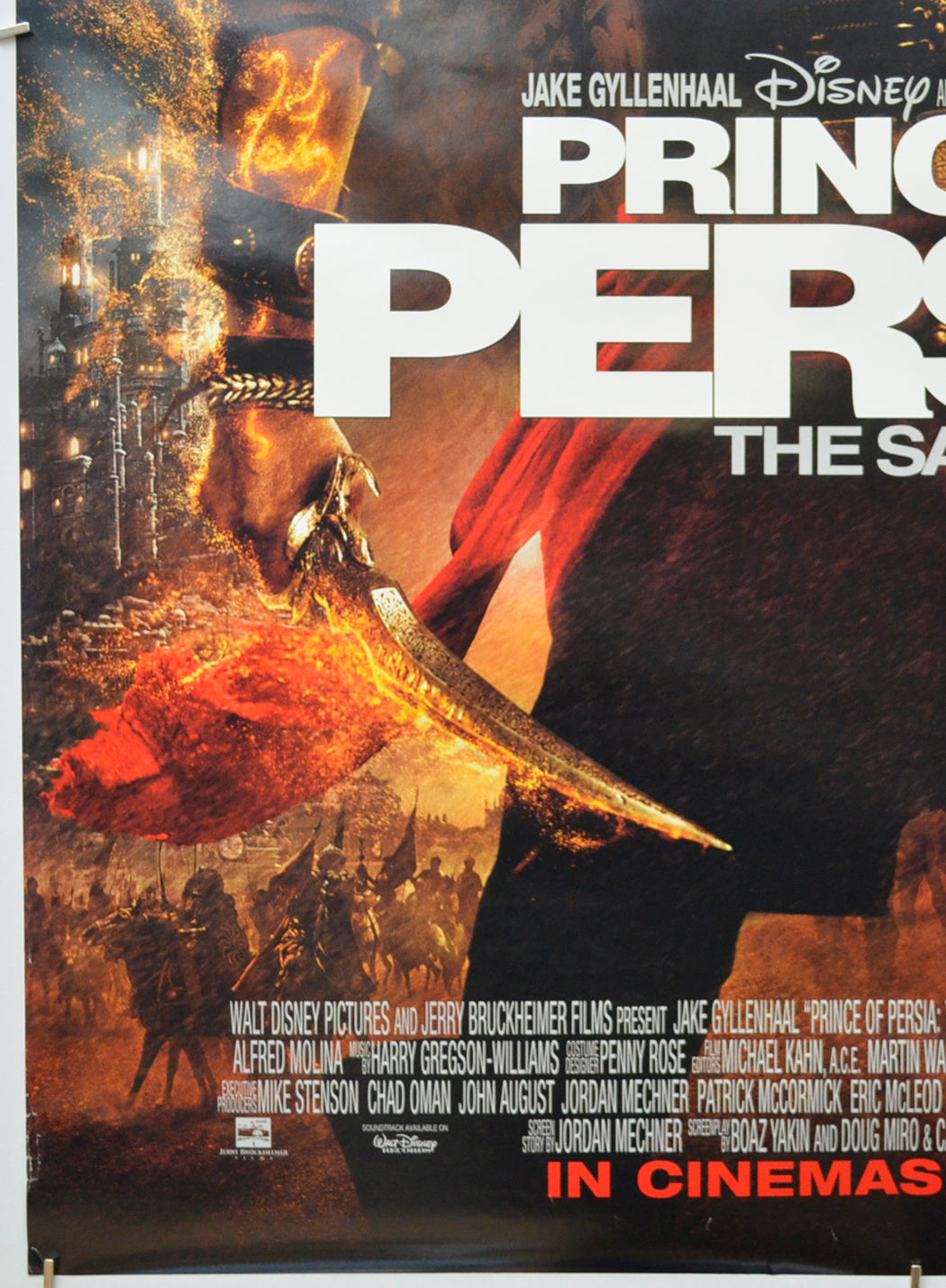 PRINCE OF PERSIA (Bottom Left) Cinema One Sheet Movie Poster 