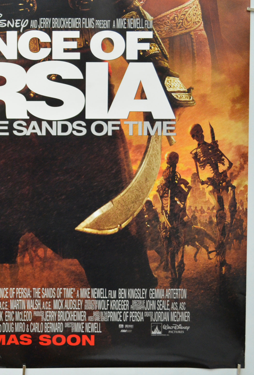 PRINCE OF PERSIA (Bottom Right) Cinema One Sheet Movie Poster 