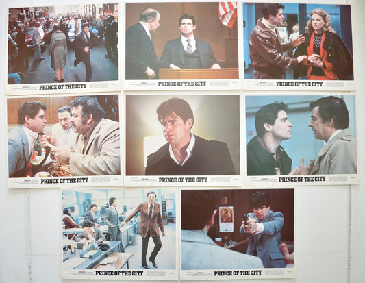 Prince Of The City  Set of 8 Original Cinema Lobby Cards 