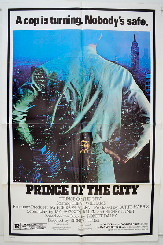 Prince Of The City Original One Sheet Poster - Movie Poster