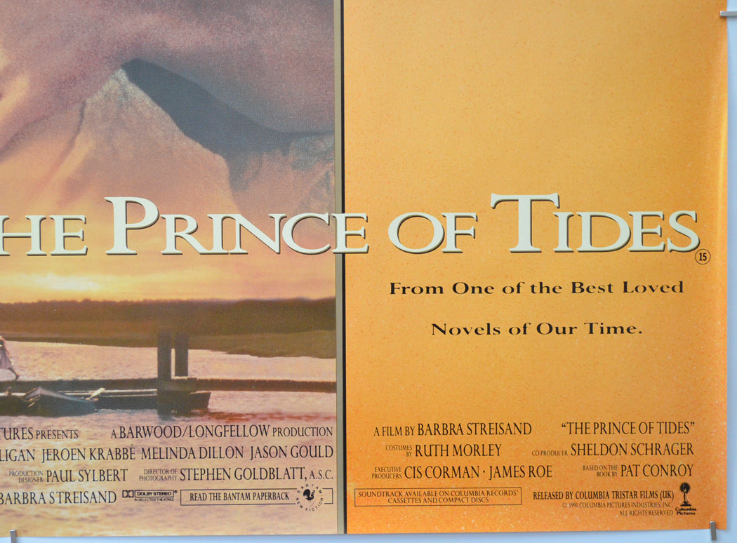 THE PRINCE OF TIDES (Bottom Right) Cinema Quad Movie Poster 