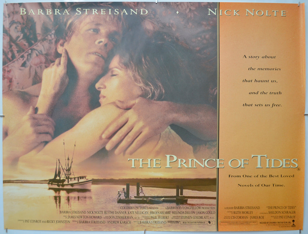 The Prince Of Tides  Original Quad Movie Poster  