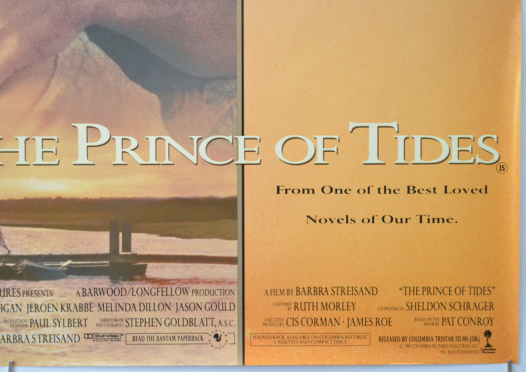 THE PRINCE OF TIDES (Bottom Right) Cinema Quad Movie Poster 