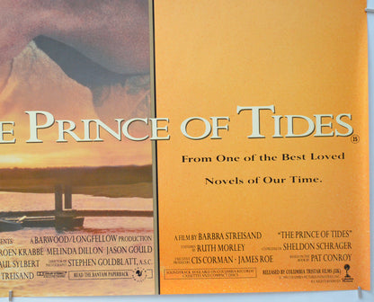 THE PRINCE OF TIDES (Bottom Right) Cinema Quad Movie Poster 