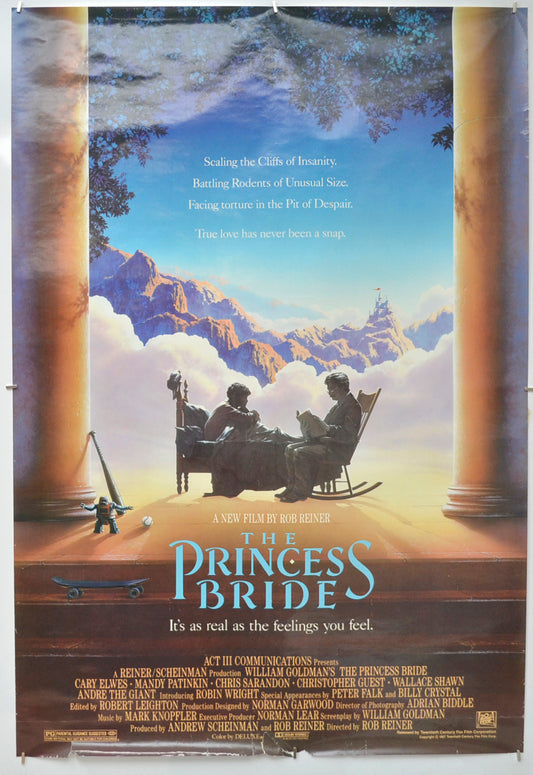 The Princess Bride Original One Sheet Poster - Film Poster - Movie Poster