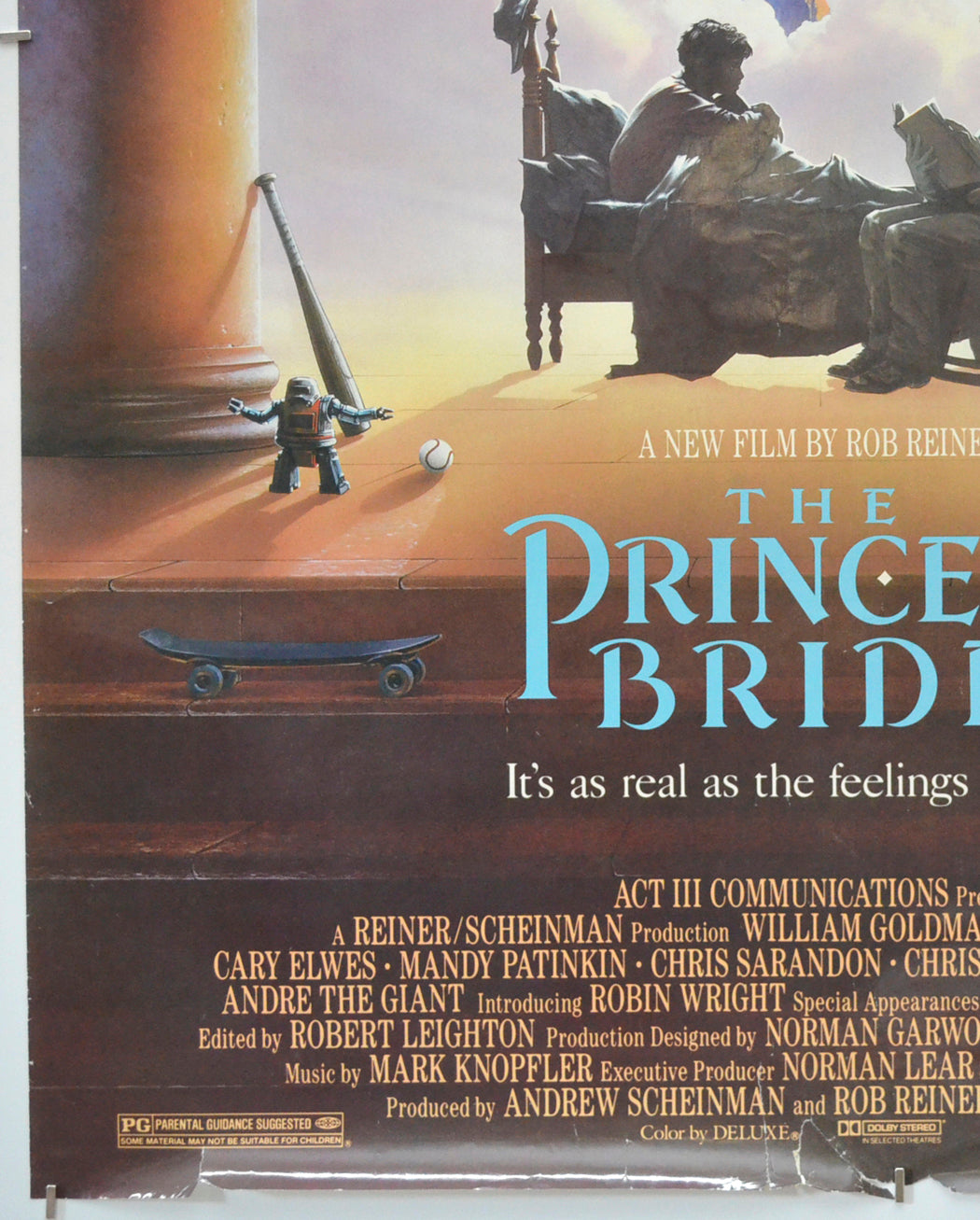 THE PRINCESS BRIDE (Bottom Left) Cinema One Sheet Movie Poster 