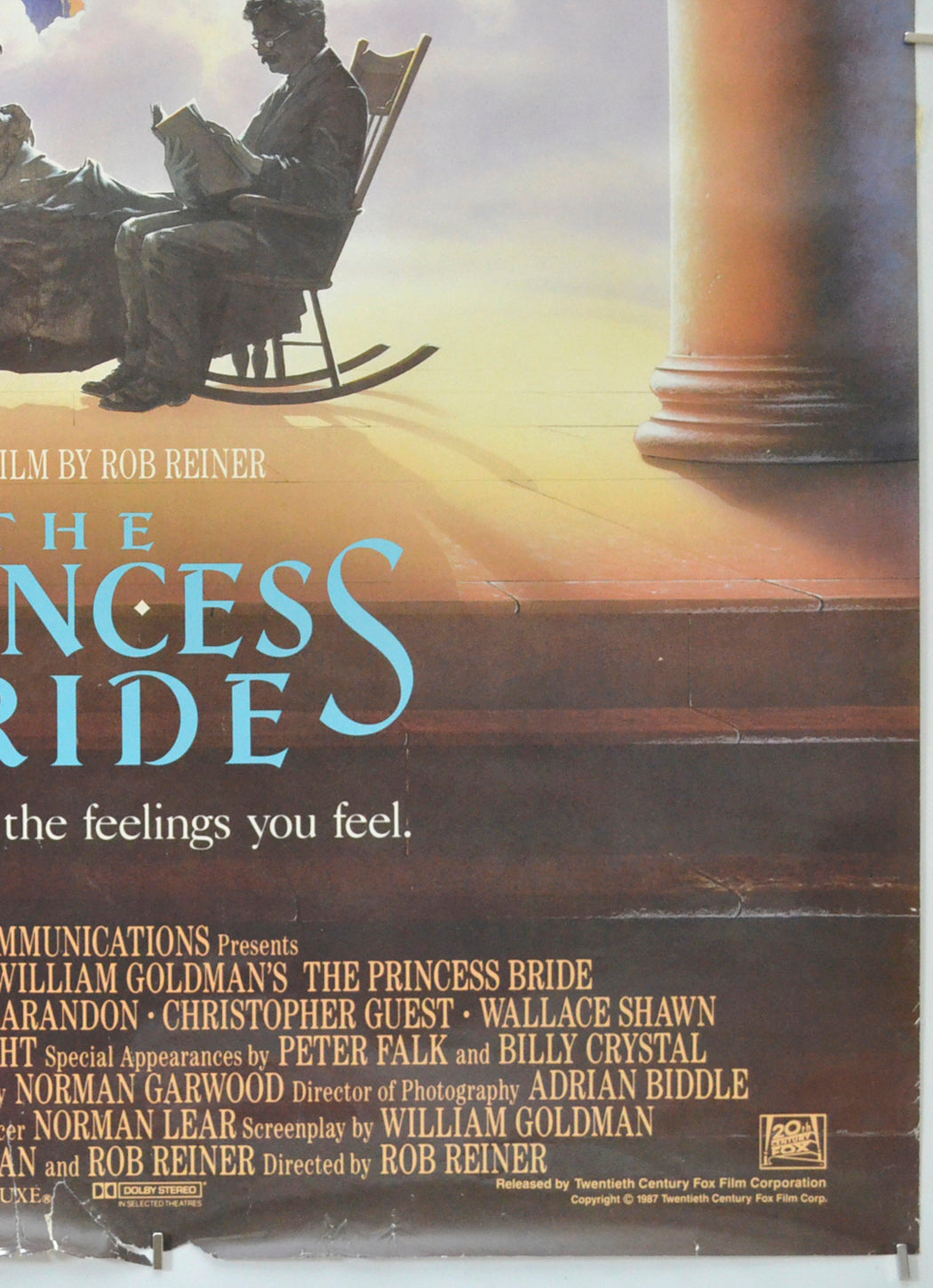 THE PRINCESS BRIDE (Bottom Right) Cinema One Sheet Movie Poster 