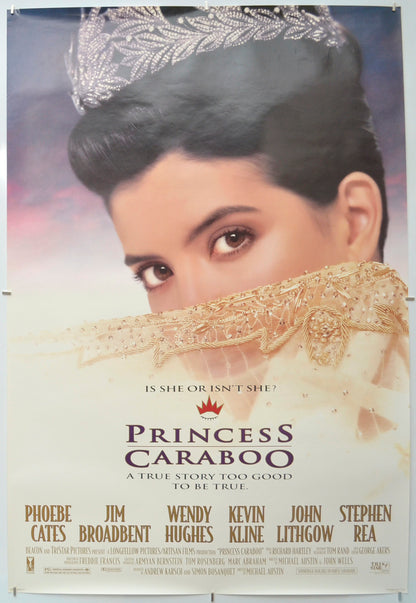 Princess Caraboo - Original One Sheet Poster - Film Poster - Movie Poster