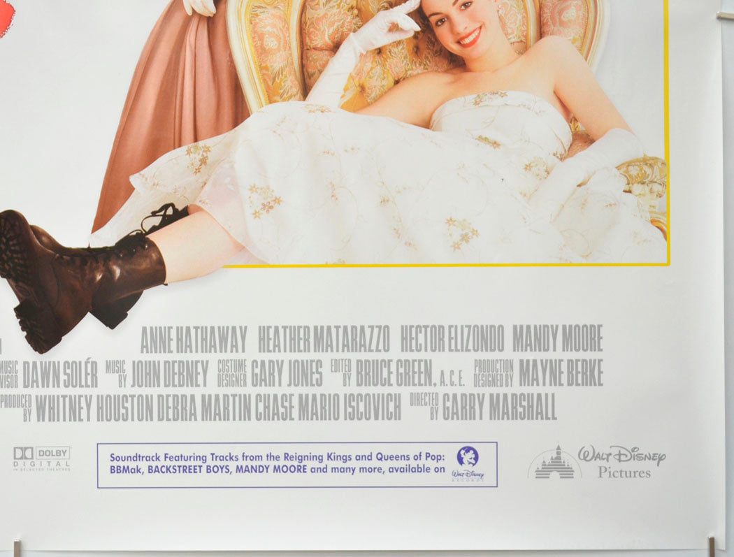 THE PRINCESS DIARIES (Bottom Right) Cinema Quad Movie Poster 