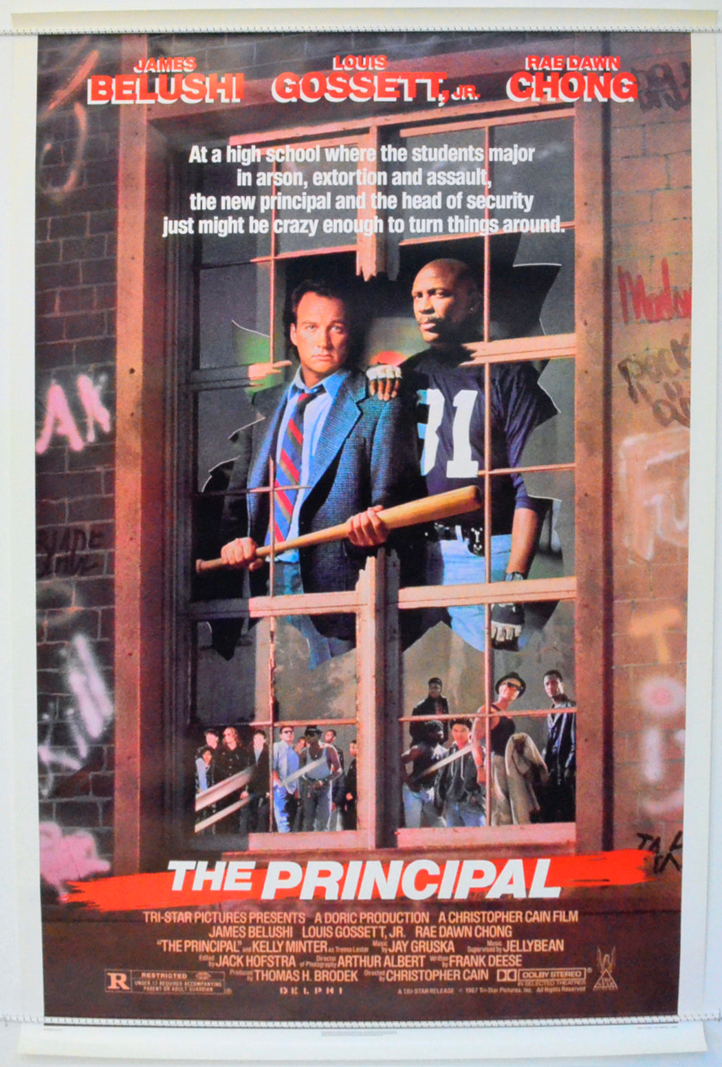 The Principal  Original One Sheet Poster - Film Poster - Movie Poster 