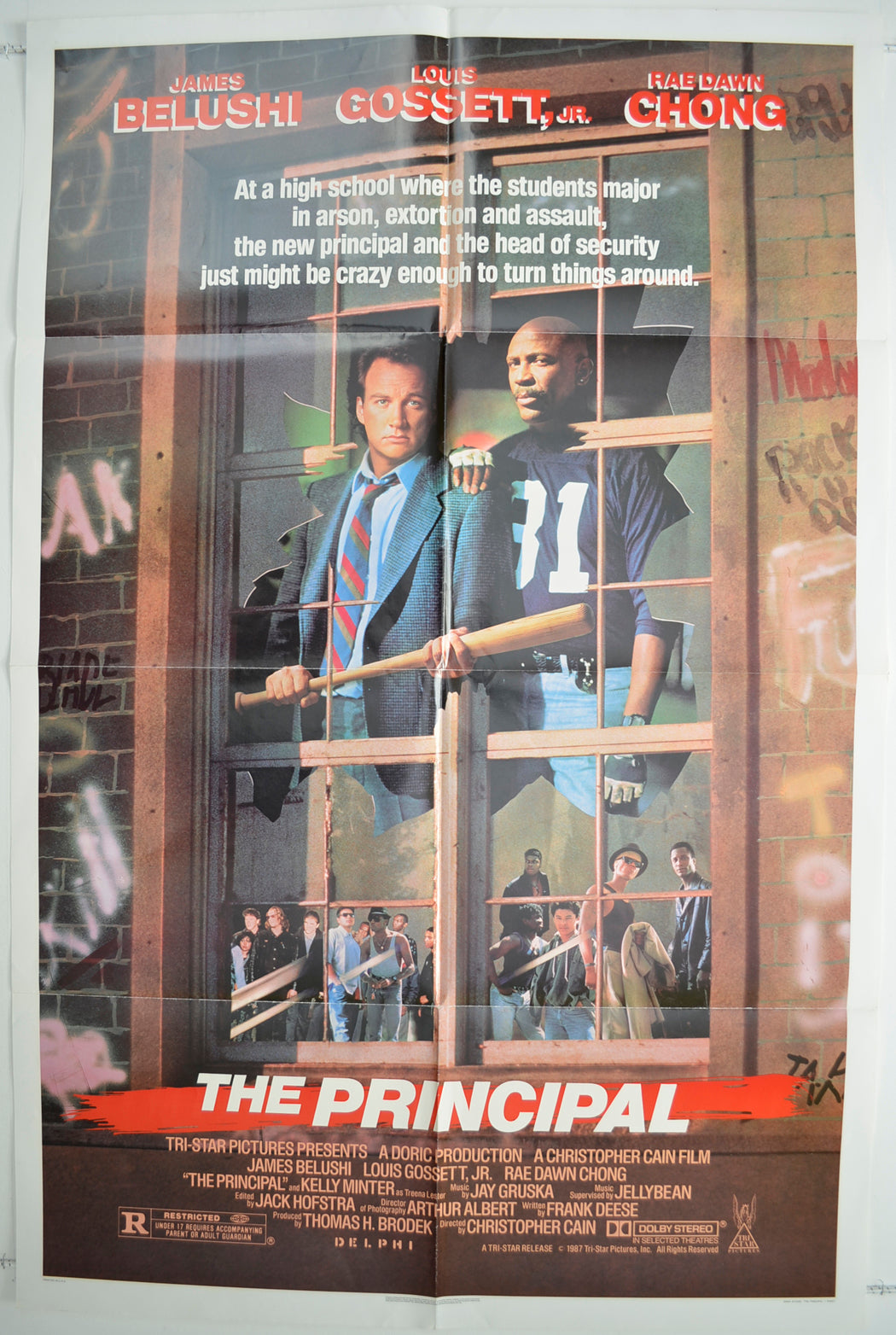 The Principal  Original One Sheet Poster - Film Poster - Movie Poster 