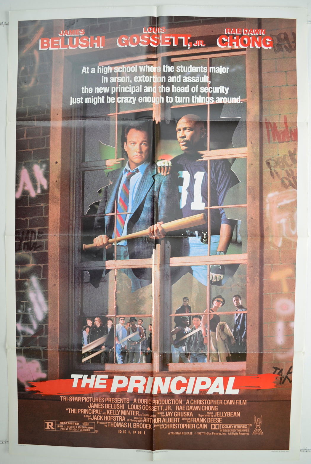 The Principal  Original One Sheet Poster - Film Poster - Movie Poster 