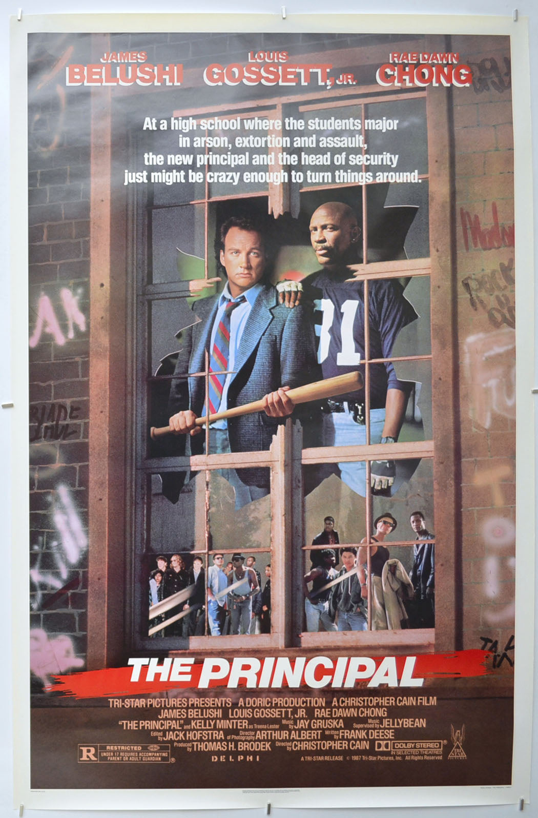 The Principal  Original One Sheet Poster - Film Poster - Movie Poster