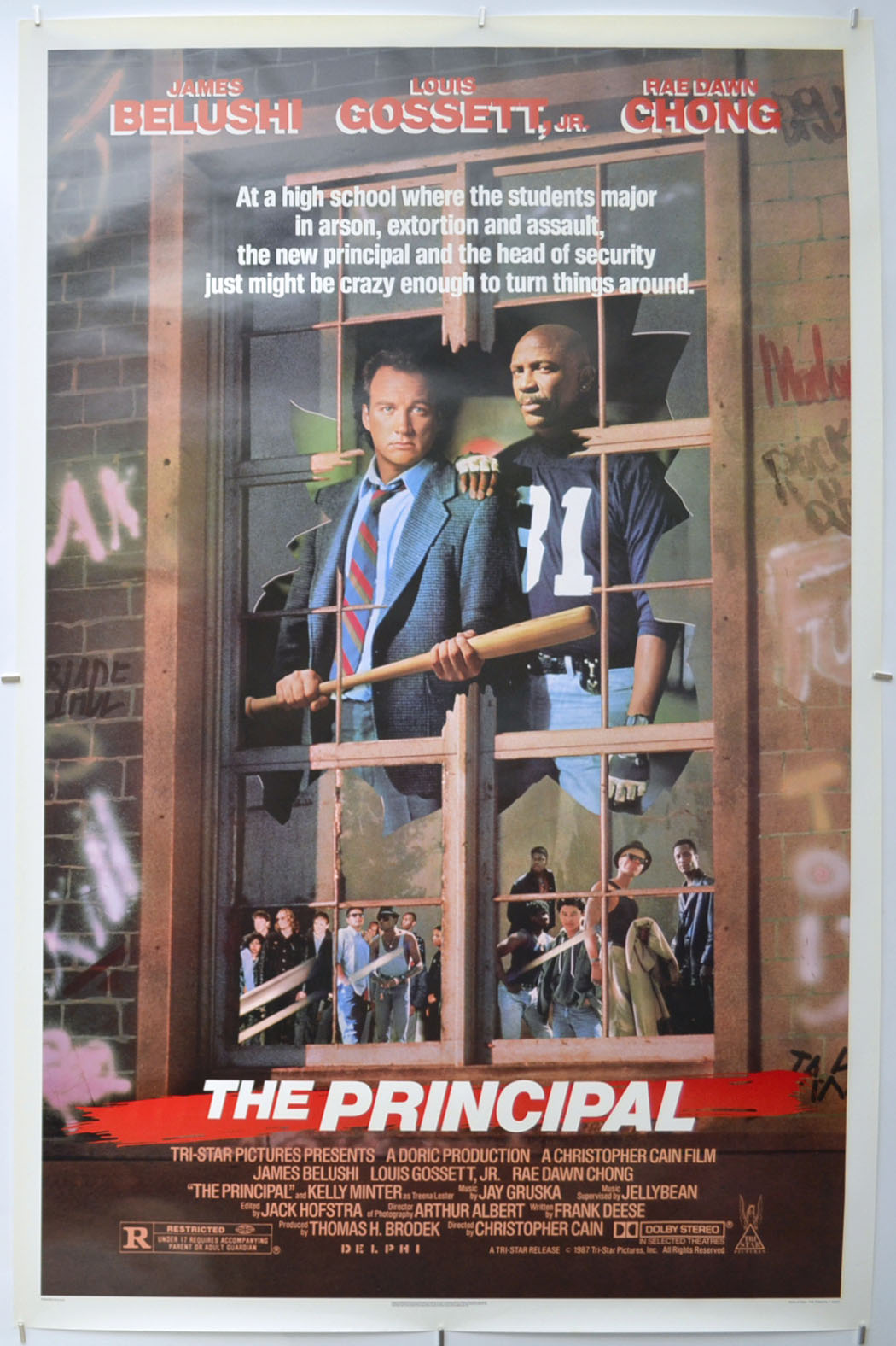 The Principal  Original One Sheet Poster - Film Poster - Movie Poster