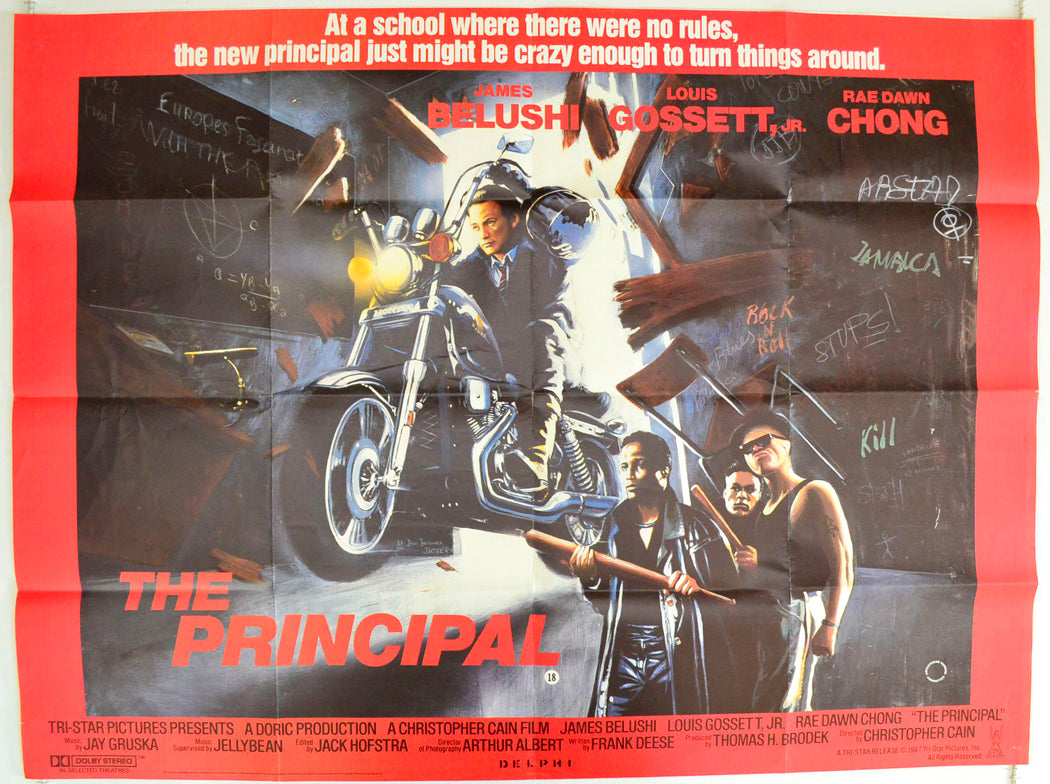 The Principal Original British Quad Poster - Film Poster - Movie Poster 