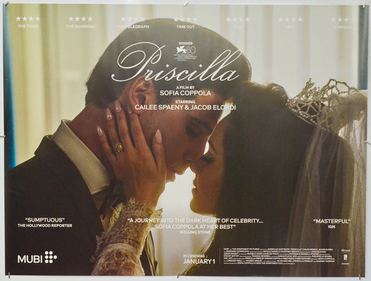 Priscilla - Original Quad Poster - Film Poster - Movie Poster
