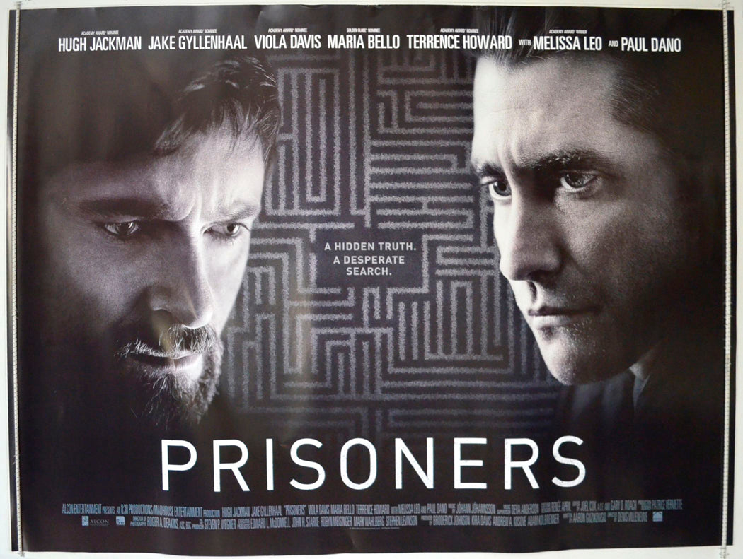 Prisoners Original British Quad Poster - Film Poster - Movie Poster 