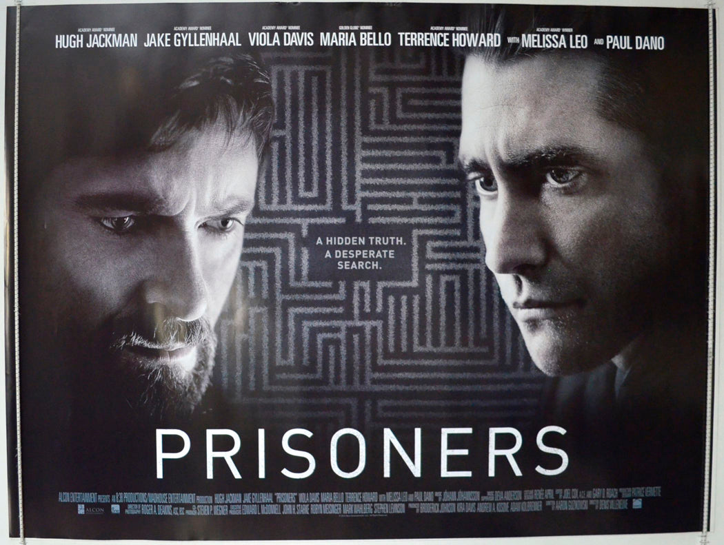 Prisoners Original British Quad Poster - Film Poster - Movie Poster 