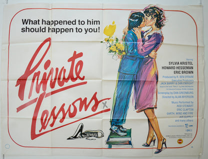 Private Lessons   Original Quad Poster - Film Poster - Movie Poster 