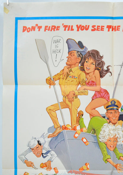 THE PRIVATE NAVY OF SGT. O’FARRELL (Top Left) Cinema One Sheet Movie Poster 