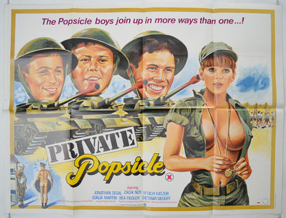 Private Popsicle  (a.k.a. Sapiches)  Original Quad Poster - Film Poster - Movie Poster 