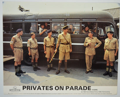 PRIVATES ON PARADE (Card 2) Cinema Colour FOH Stills / Lobby Cards 