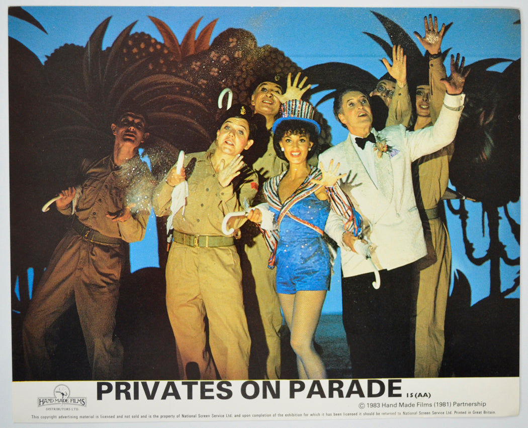 PRIVATES ON PARADE (Card 3) Cinema Colour FOH Stills / Lobby Cards 