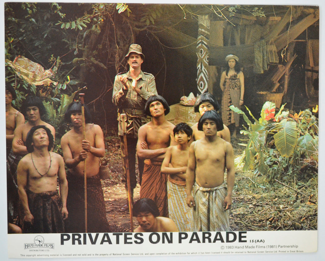 PRIVATES ON PARADE (Card 4) Cinema Colour FOH Stills / Lobby Cards 