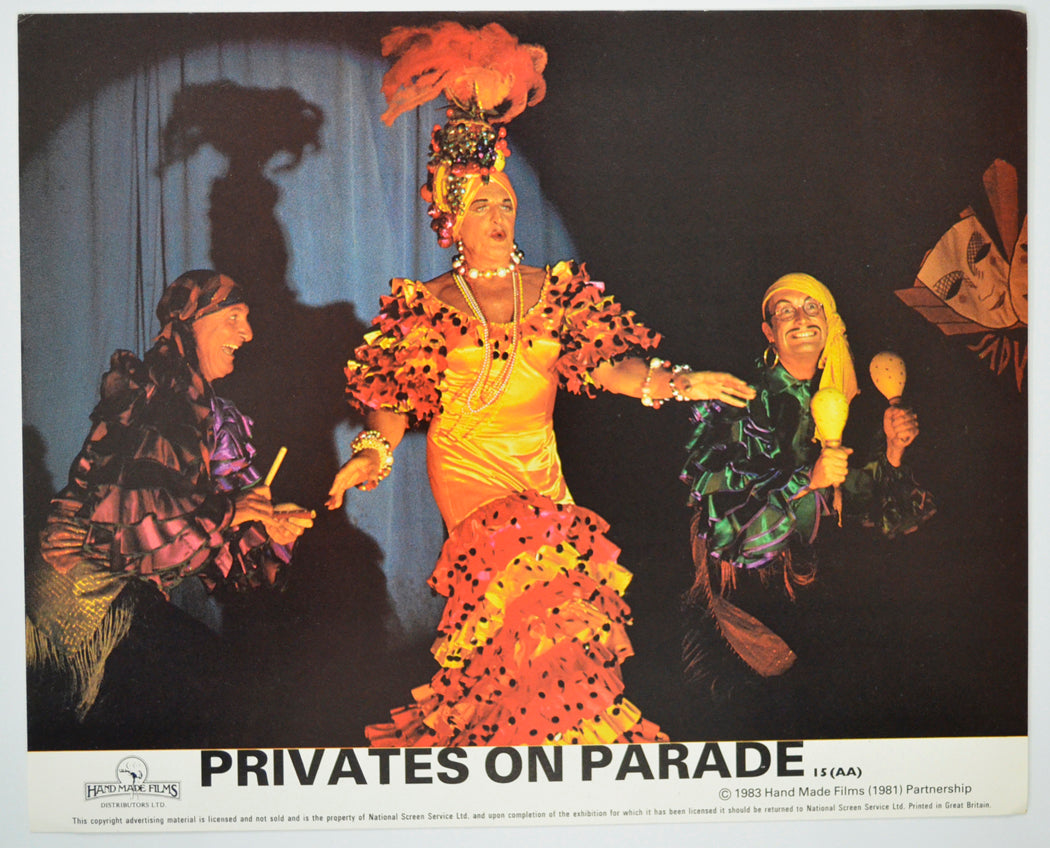 PRIVATES ON PARADE (Card 6) Cinema Colour FOH Stills / Lobby Cards 