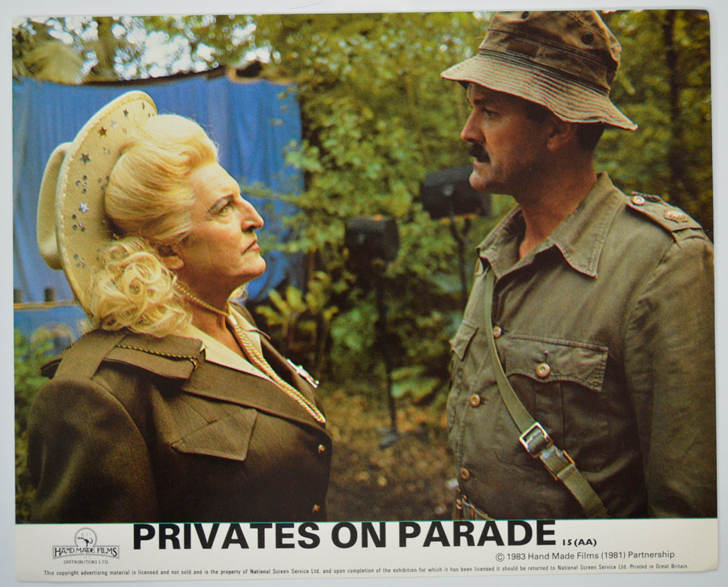 PRIVATES ON PARADE (Card 7) Cinema Colour FOH Stills / Lobby Cards 