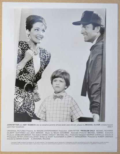 PROBLEM CHILD (Still 1) Cinema Black and White Press Stills 