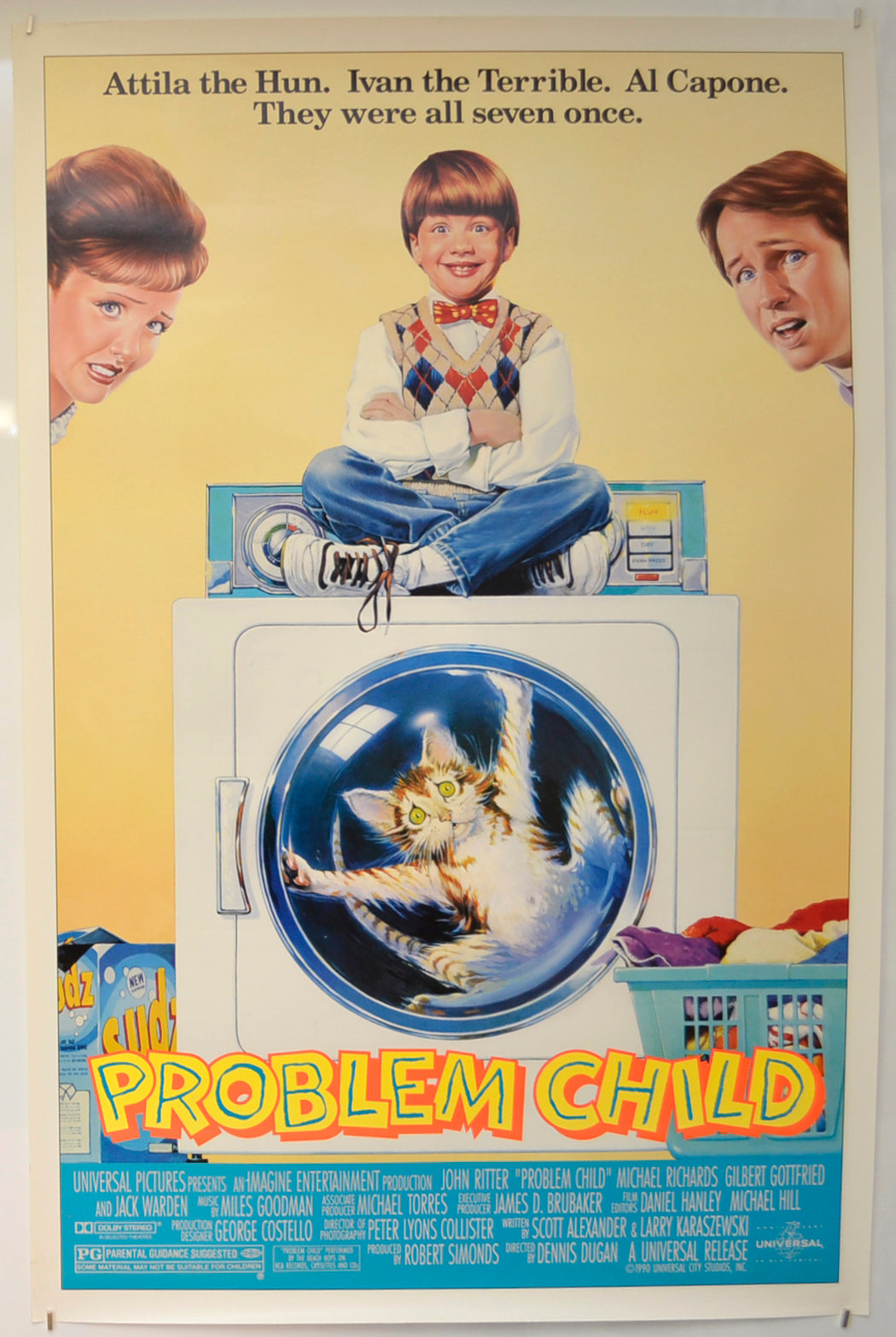 Problem Child  Original One Sheet Poster - Film Poster - Movie Poster