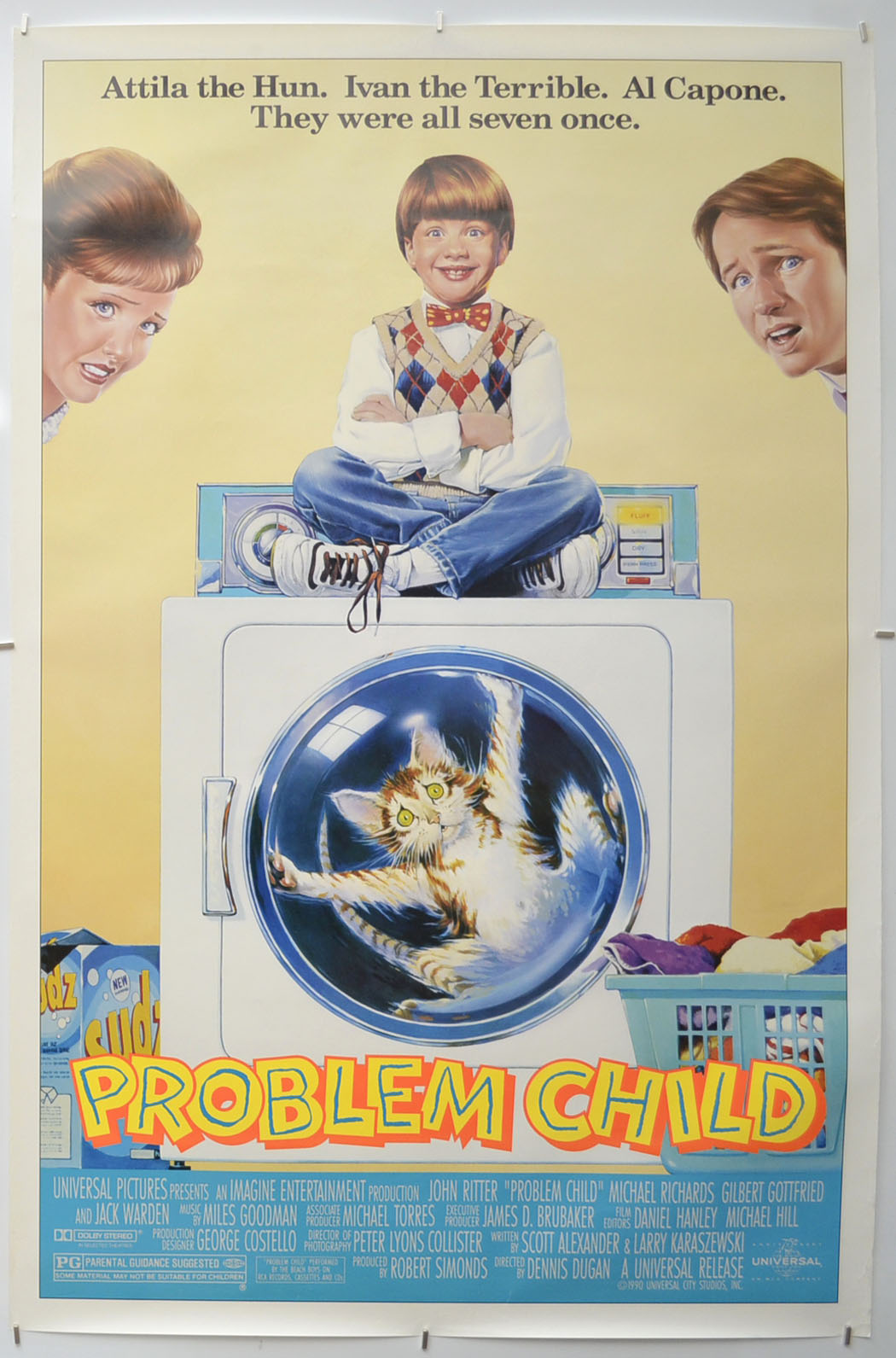 Problem Child  Original One Sheet Poster - Film Poster - Movie Poster