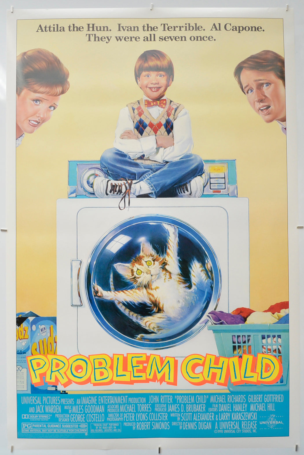 Problem Child - Original One Sheet Poster - Film Poster - Movie Poster