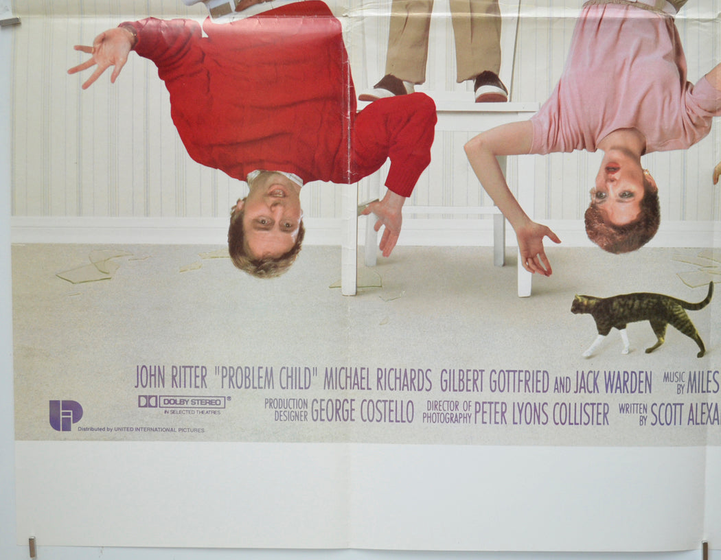 PROBLEM CHILD (Bottom Left) Cinema Quad Movie Poster 