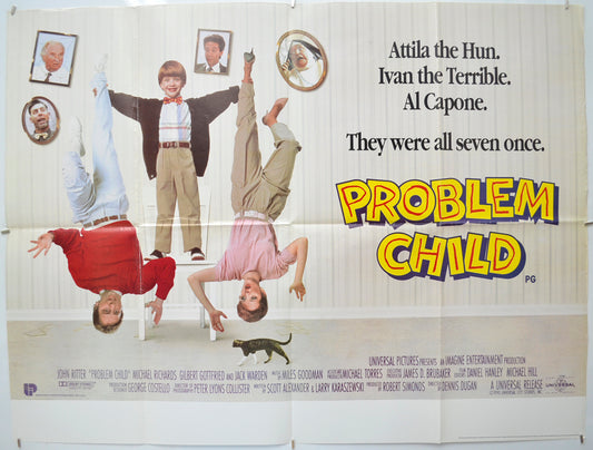 Problem Child - Original Quad Poster - Film Poster - Movie Poster