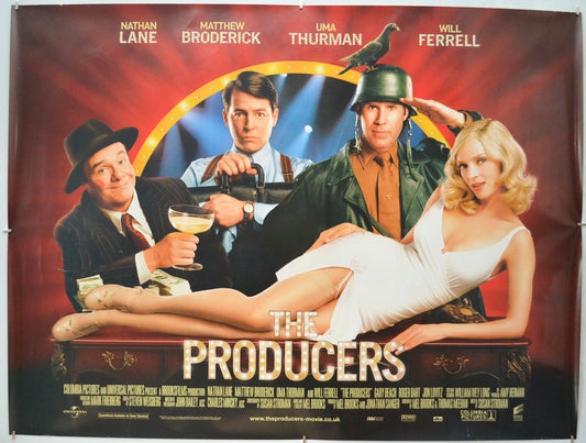 The Producers - Original Quad Poster - Film Poster - Movie Poster