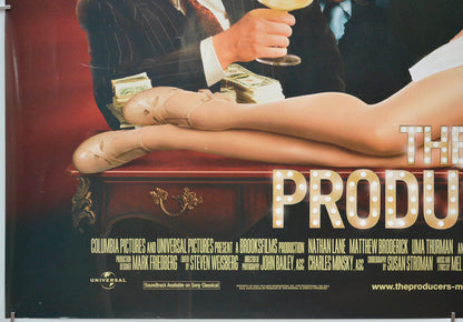 THE PRODUCERS (Bottom Left) Cinema Quad Movie Poster 